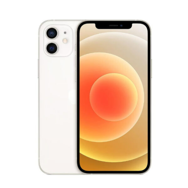 iPhone 12 White 64GB μεταχειρισμένο smartphone σε άριστη κατάσταση με πάνω από 90% μπαταρία