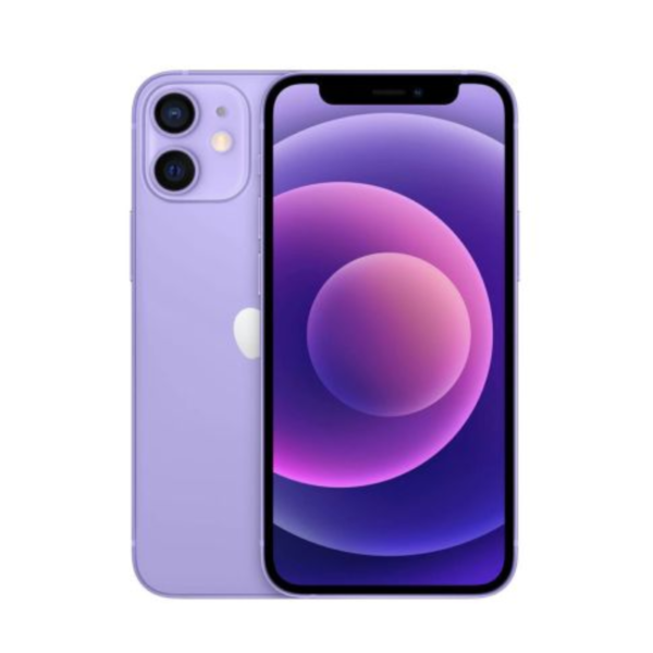 iPhone 12 Purple 64GB μεταχειρισμένο smartphone σε άριστη κατάσταση με πάνω από 90% υγεία μπαταρίας